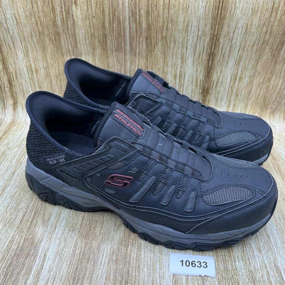 Skechers After Burn Sneakers Men's 15 Extra Wide Fit Black Memory Foam 237563WW - Picture 11 of 11